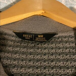 Rhone Charcoal Knit Pullover